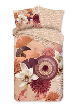 Descanso Komplet pościeli satynowej "Quente" w kolorze beżowym ze sklepu Limango Polska w kategorii Pościele - zdjęcie 188591340