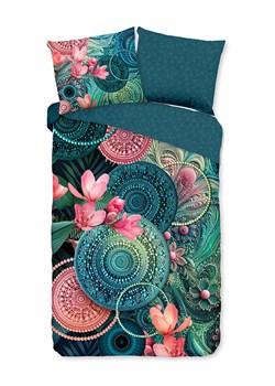 Hip Komplet pościeli satynowej "Zarha" w kolorze morsko-jasnoróżowym ze sklepu Limango Polska w kategorii Pościele - zdjęcie 188591341