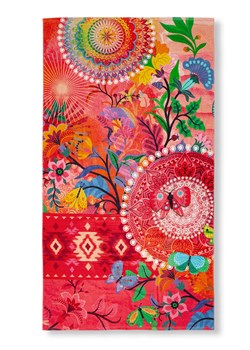 Hip Ręcznik plażowy "Giselah" w kolorze czerwonym ze wzorem ze sklepu Limango Polska w kategorii Ręczniki - zdjęcie 188591510