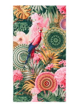 Hip Ręcznik plażowy "Palay" w kolorze zielono-jasnoróżowym ze sklepu Limango Polska w kategorii Ręczniki - zdjęcie 188591512