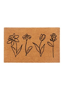 Hanse Home Wycieraczka w kolorze jasnobrązowo-czarnym z włókna kokosowego ze sklepu Limango Polska w kategorii Dom - zdjęcie 188591972