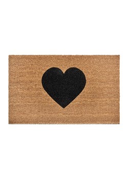 Hanse Home Wycieraczka "Heart" w kolorze jasnobrązowym z włókna kokosowego ze sklepu Limango Polska w kategorii Dom - zdjęcie 188592001