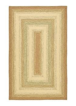 Safavieh Dywan "Braided" w kolorze beżowo-zielono-jasnobrązowym ze sklepu Limango Polska w kategorii Dywany - zdjęcie 188592750