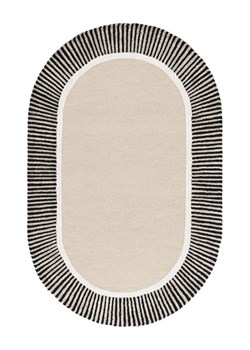 Safavieh Wełniany dywan "Fifth Avenue" w kolorze beżowo-czarnym ze sklepu Limango Polska w kategorii Dywany - zdjęcie 188593003