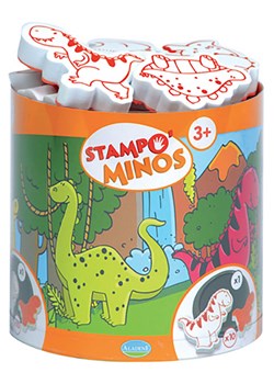 Aladine Zestaw stempli "Dino" - 3+ ze sklepu Limango Polska w kategorii Zabawki - zdjęcie 188594013