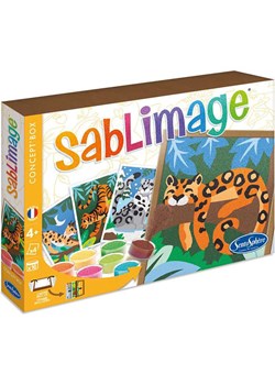SentoSphere Zestaw do malowania piaskiem "Wild Cats" - 4+ ze sklepu Limango Polska w kategorii Zabawki - zdjęcie 188594381