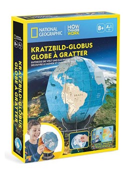 CubicFun Zestaw konstrukcyjny "Scratch-off globe" - 8+ ze sklepu Limango Polska w kategorii Zabawki - zdjęcie 188594763