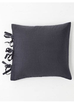 Ellos Home Poszewka "Candice" w kolorze granatowym na poduszkę ze sklepu Limango Polska w kategorii Poduszki dekoracyjne - zdjęcie 188595324