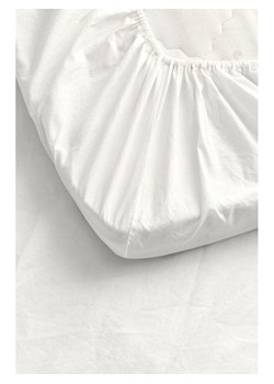 Ellos Home Prześcieradło "Milly" w kolorze białym na gumce ze sklepu Limango Polska w kategorii Prześcieradła - zdjęcie 188595441