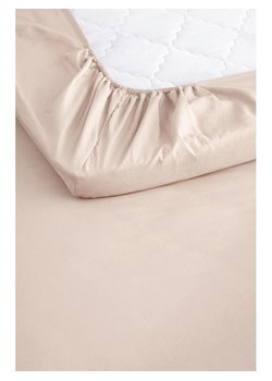 Ellos Home Prześcieradło "Heaven" w kolorze beżowym na gumce ze sklepu Limango Polska w kategorii Prześcieradła - zdjęcie 188595501