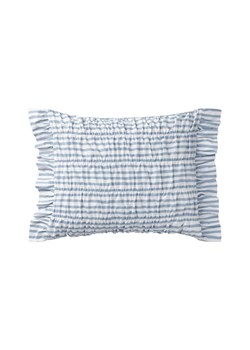 Ellos Home Poszewka "Avery" w kolorze niebieskim na poduszkę ze sklepu Limango Polska w kategorii Poduszki dekoracyjne - zdjęcie 188595763