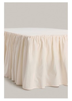 Ellos Home Falbana "Loosed" w kolorze kremowym na łóżko ze sklepu Limango Polska w kategorii Prześcieradła - zdjęcie 188595874