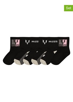 Messi Skarpety (6 par) w kolorze czarnym ze sklepu Limango Polska w kategorii Skarpetki dziecięce - zdjęcie 188597504