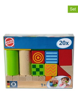 Eichhorn 20-częściowy zestaw klocków - 12 m+ ze sklepu Limango Polska w kategorii Zabawki - zdjęcie 188599254