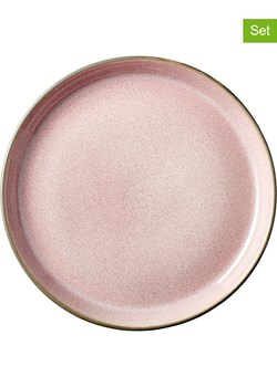 Bitz Talerze (6 szt.) "Gastro" w kolorze jasnoróżowo-szarym - Ø 17 cm ze sklepu Limango Polska w kategorii Naczynia - zdjęcie 188600634