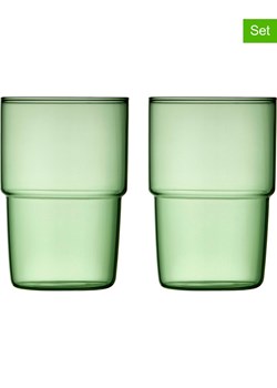 Lyngby Glas Szklanki (2 szt.) w kolorze zielonym - 400 ml ze sklepu Limango Polska w kategorii Naczynia - zdjęcie 188600813