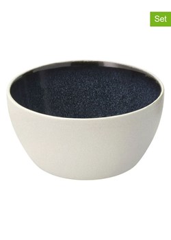 Bitz Miski (4 szt.) w kolorze biało-granatowym - Ø 12 cm ze sklepu Limango Polska w kategorii Naczynia - zdjęcie 188600951