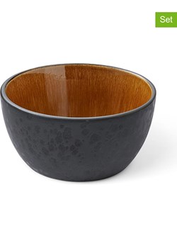 Bitz Miski (4 szt.) w kolorze czerwono-pomarańczowo-czarnym - Ø 14 cm ze sklepu Limango Polska w kategorii Naczynia - zdjęcie 188601041
