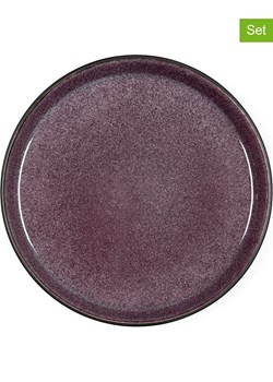 Bitz Talerzyki deserowe (6 szt.) "Gastro" w kolorze fioletowo-czarnym - Ø 21 cm ze sklepu Limango Polska w kategorii Naczynia - zdjęcie 188601090