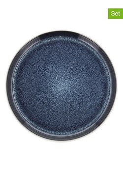 Bitz Talerzyki deserowe (6 szt.) "Gastro" w kolorze biało-granatowym - Ø 21 cm ze sklepu Limango Polska w kategorii Naczynia - zdjęcie 188601242
