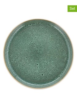 Bitz Talerzyki deserowe (6 szt.) "Gastro" w kolorze biało-zielonym - Ø 21 cm ze sklepu Limango Polska w kategorii Naczynia - zdjęcie 188601253
