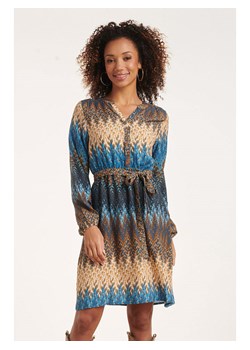 Smashed Lemon Sukienka w kolorze beżowo-niebieskim ze sklepu Limango Polska w kategorii Sukienki - zdjęcie 188601342