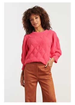 Smashed Lemon Sweter w kolorze różowym ze sklepu Limango Polska w kategorii Swetry damskie - zdjęcie 188601370