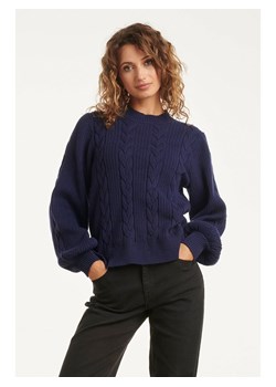 Smashed Lemon Sweter w kolorze granatowym ze sklepu Limango Polska w kategorii Swetry damskie - zdjęcie 188601513