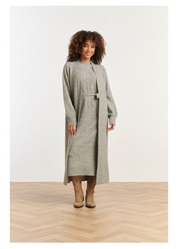 Smashed Lemon Kardigan w kolorze szarym ze sklepu Limango Polska w kategorii Swetry damskie - zdjęcie 188601541