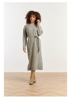 Smashed Lemon Sukienka dzianinowa w kolorze szarym ze sklepu Limango Polska w kategorii Sukienki - zdjęcie 188601562