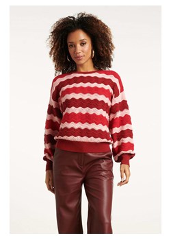 Smashed Lemon Sweter w kolorze jasnoróżowo-czerwonym ze sklepu Limango Polska w kategorii Swetry damskie - zdjęcie 188601654