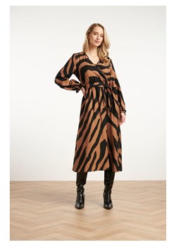 Smashed Lemon Sukienka w kolorze czarno-jasnobrązowym ze sklepu Limango Polska w kategorii Sukienki - zdjęcie 188601781