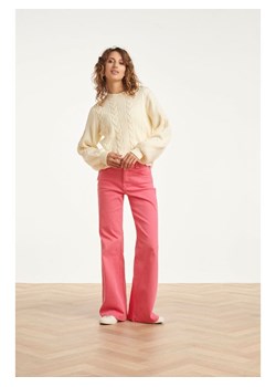 Smashed Lemon Dżinsy - Flared fit - w kolorze różowym ze sklepu Limango Polska w kategorii Jeansy damskie - zdjęcie 188601953