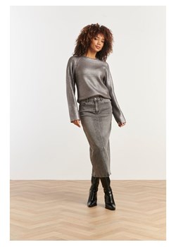 Smashed Lemon Spódnica dżinsowa w kolorze szarym ze sklepu Limango Polska w kategorii Spódnice - zdjęcie 188601974