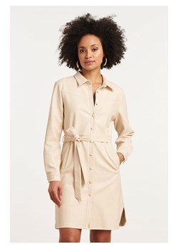 Smashed Lemon Sukienka w kolorze beżowym ze sklepu Limango Polska w kategorii Sukienki - zdjęcie 188602244