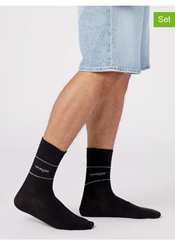 Wrangler Skarpety (2 pary) w kolorze czarnym i granatowym ze sklepu Limango Polska w kategorii Skarpetki męskie - zdjęcie 188604952