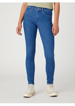 Wrangler Dżinsy "Eye Love You" - Skinny fit - w kolorze niebieskim ze sklepu Limango Polska w kategorii Jeansy damskie - zdjęcie 188605362