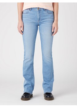 Wrangler Dżinsy "Brooklyn" - Bootcut fit - w kolorze błękitnym ze sklepu Limango Polska w kategorii Jeansy damskie - zdjęcie 188605372