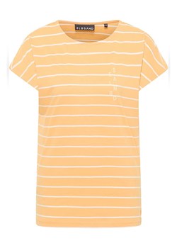 ELBSAND Koszulka "Selma" w kolorze pomarańczowo-białym ze sklepu Limango Polska w kategorii Bluzki damskie - zdjęcie 188605550