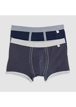 COTONELLA Bokserki (2 pary) w kolorze granatowo-szarym ze sklepu Limango Polska w kategorii Majtki męskie - zdjęcie 188605923