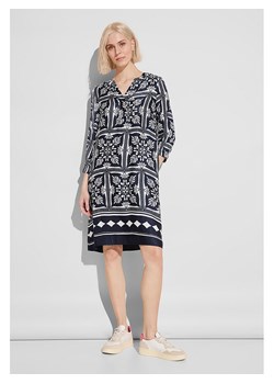 Street One Sukienka w kolorze granatowo-białym ze sklepu Limango Polska w kategorii Sukienki - zdjęcie 188606152