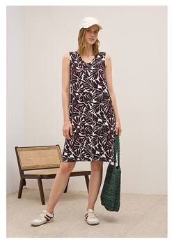 Cecil Sukienka w kolorze biało-ciemnofioletowym ze sklepu Limango Polska w kategorii Sukienki - zdjęcie 188606252