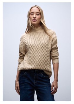 Street One Sweter w kolorze beżowym ze sklepu Limango Polska w kategorii Swetry damskie - zdjęcie 188606633