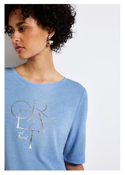 Street One Koszulka w kolorze błękitnym ze sklepu Limango Polska w kategorii Bluzki damskie - zdjęcie 188606930