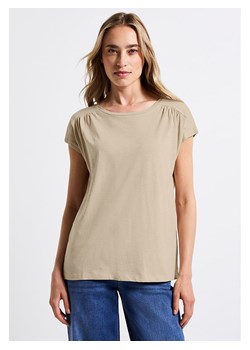 Street One Koszulka w kolorze beżowym ze sklepu Limango Polska w kategorii Bluzki damskie - zdjęcie 188607001