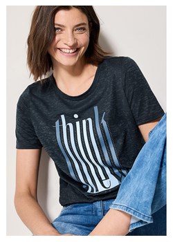 Cecil Koszulka w kolorze granatowym ze sklepu Limango Polska w kategorii Bluzki damskie - zdjęcie 188607092