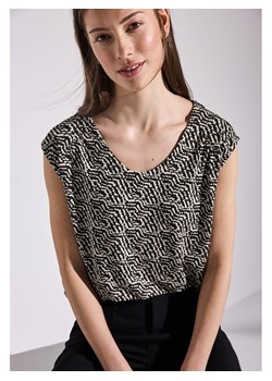 Street One Koszulka w kolorze czarno-beżowym ze sklepu Limango Polska w kategorii Bluzki damskie - zdjęcie 188607113