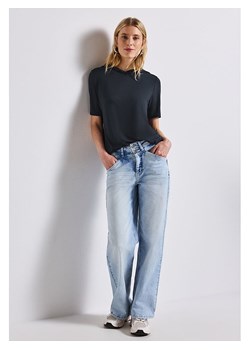 Street One Koszulka w kolorze granatowym ze sklepu Limango Polska w kategorii Bluzki damskie - zdjęcie 188607272