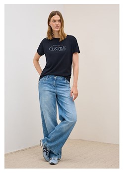 Cecil Koszulka w kolorze granatowym ze sklepu Limango Polska w kategorii Bluzki damskie - zdjęcie 188607290