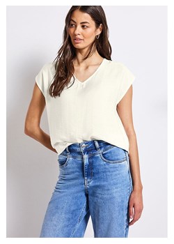 Street One Koszulka w kolorze kremowym ze sklepu Limango Polska w kategorii Bluzki damskie - zdjęcie 188607774